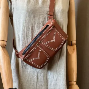 Back Pocket Chic: Handmade Leather Fanny Pack