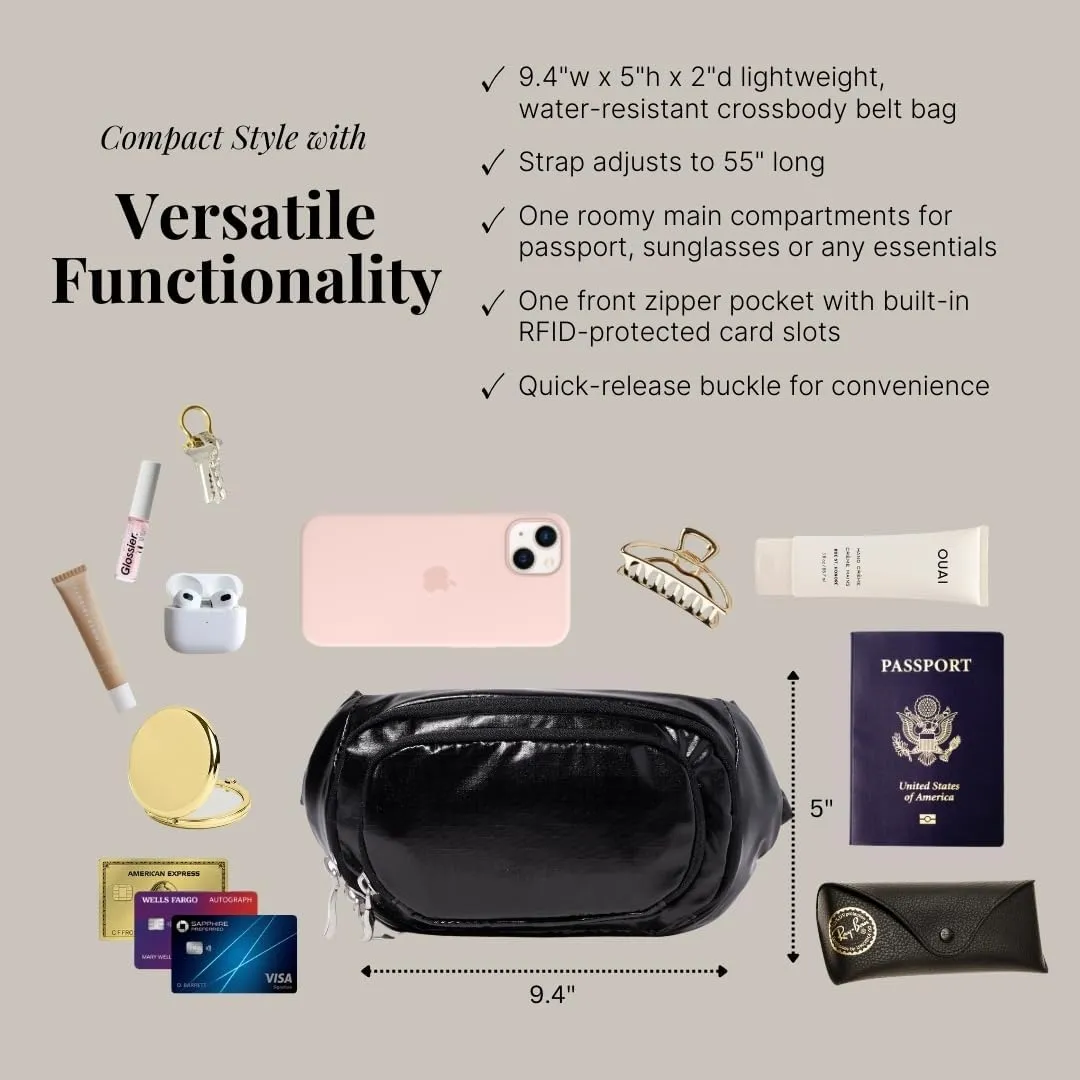 Baggallini Women's On The Go Belt Bag Waist Pack