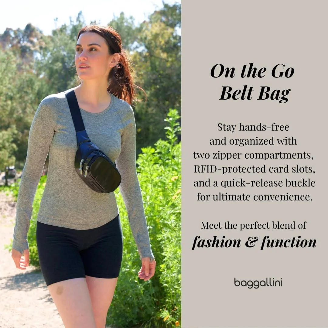 Baggallini Women's On The Go Belt Bag Waist Pack