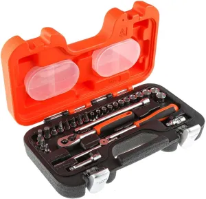 Bahco S290 1/4" Socket Set (29-piece)