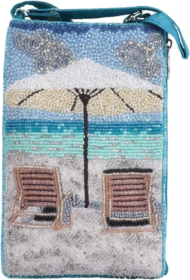 Bamboo Trading Hand-Beaded Lounging Club Bag