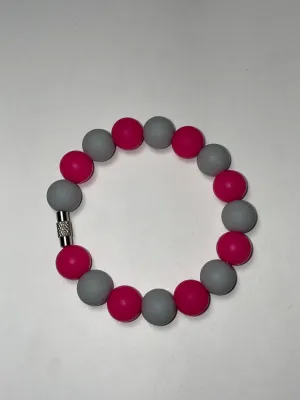 Beaded Charms Grey
