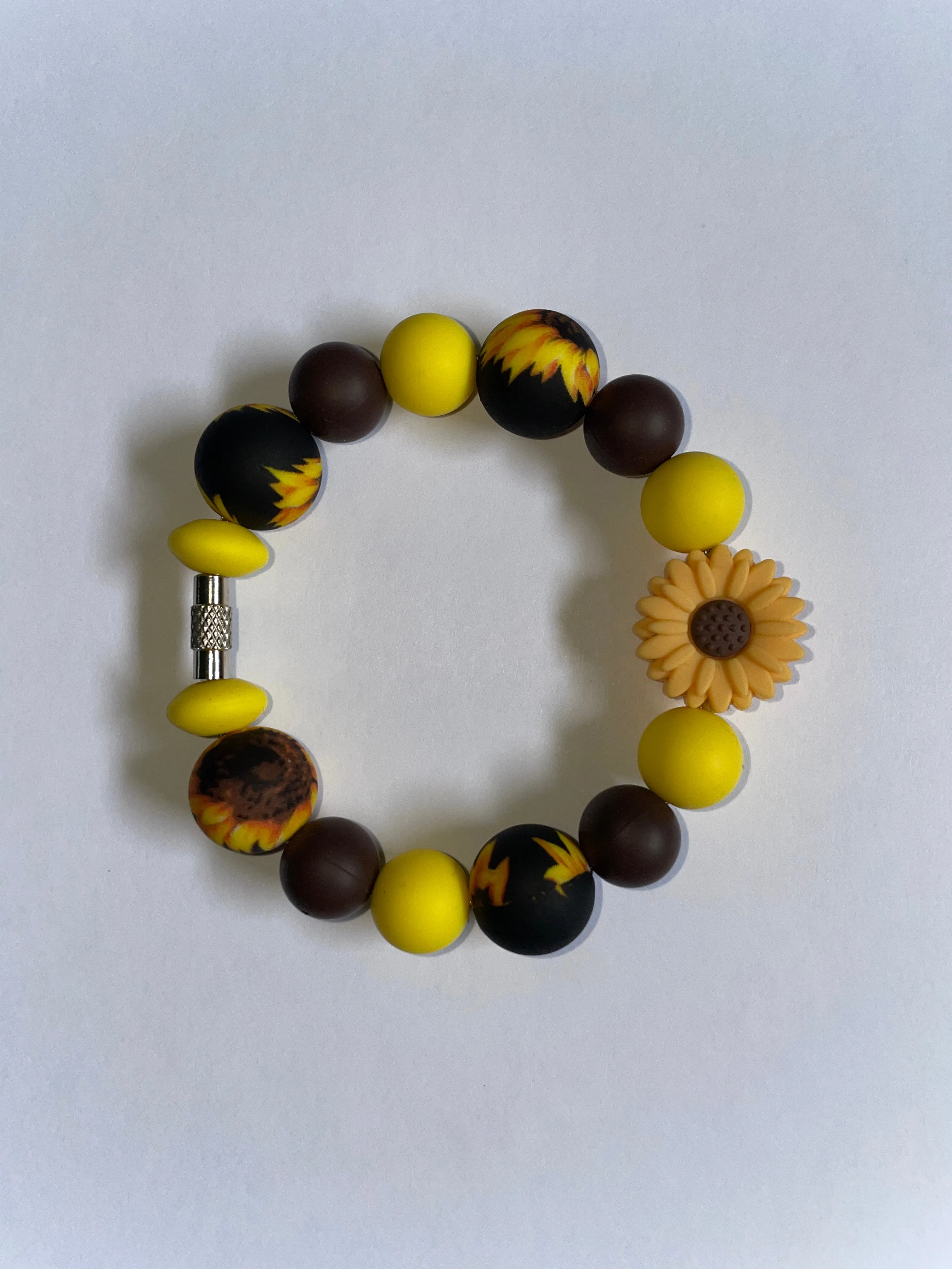 Beaded Charms Sunflower
