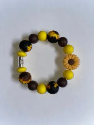 Beaded Charms Sunflower