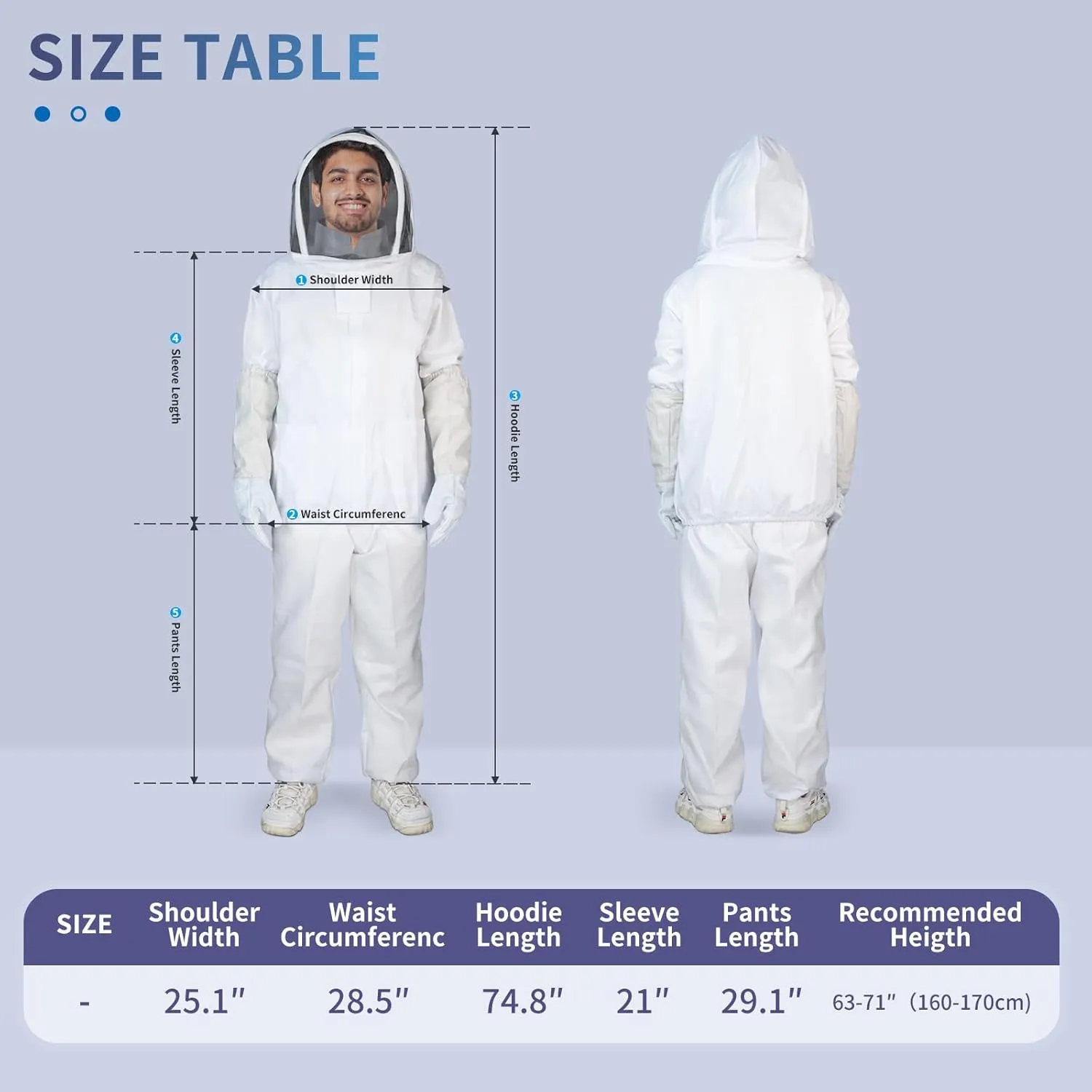 Bee Suit Series,Jacket Pants or Only Jacket,Ultra-thin and Breathable,It's Best for Summer
