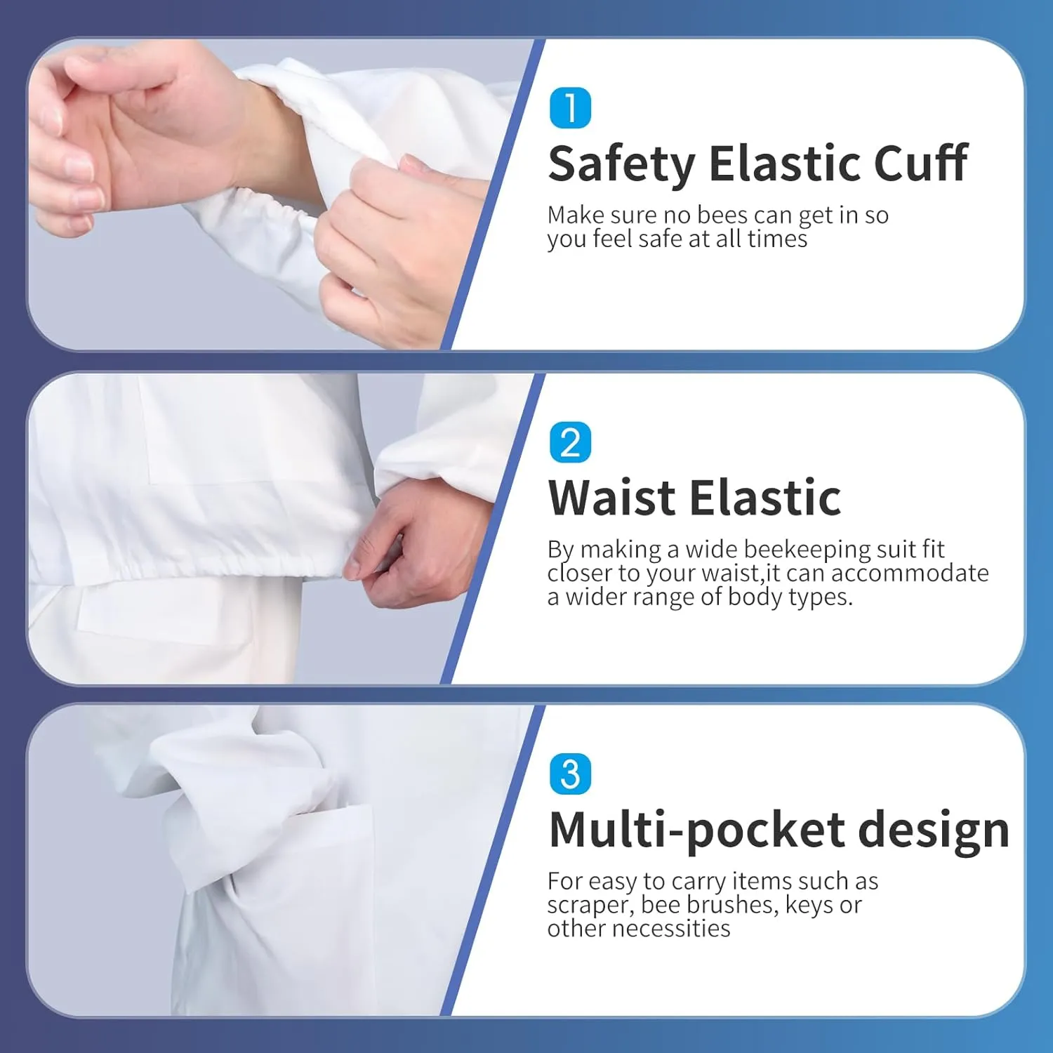 Bee Suit Series,Jacket Pants or Only Jacket,Ultra-thin and Breathable,It's Best for Summer