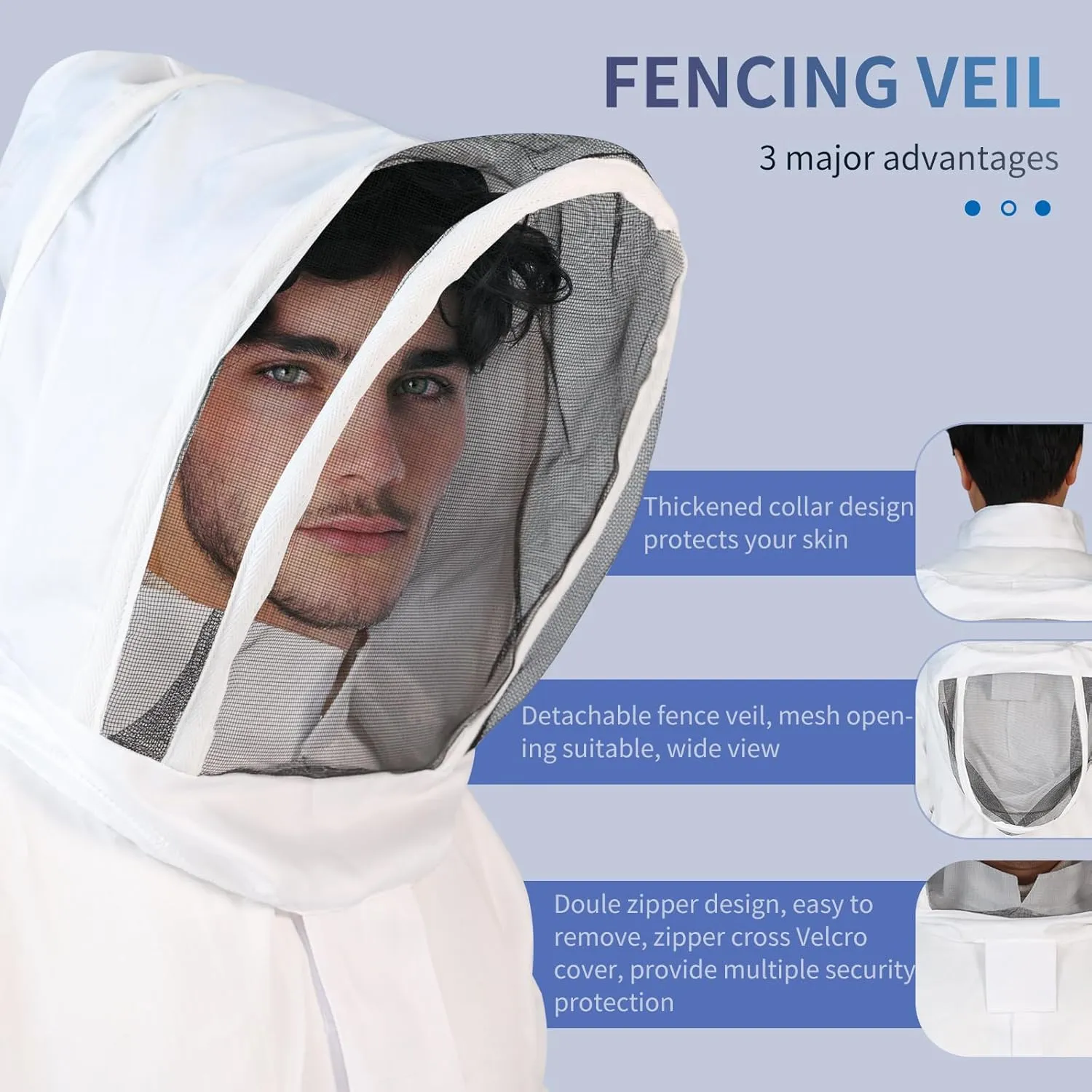 Bee Suit Series,Jacket Pants or Only Jacket,Ultra-thin and Breathable,It's Best for Summer
