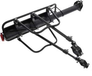 BESPORTBLE Bike Rear Cargo Rack Detachable Carrier for Mountain Bikes Strong Bearing Storage for Outdoor Cycling Practical Accessory for Carrying Essentials