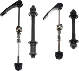 Bike Axle CYSKY Quick Release Skewer Front Rear Bicycle Axle Wheel Hub Fit for Road Bike, Mountain Bike, MTB, BMX (1 Pair)