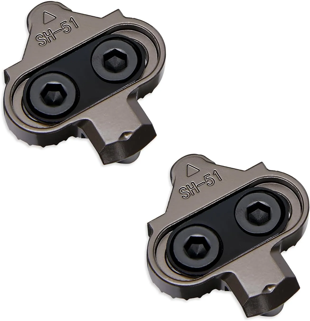Bike Cleats Compatible with Shimano SPD SH51,for MTB Cleat Set Suitable for Men Women Indoor Mountain Outdoor Road Cycling