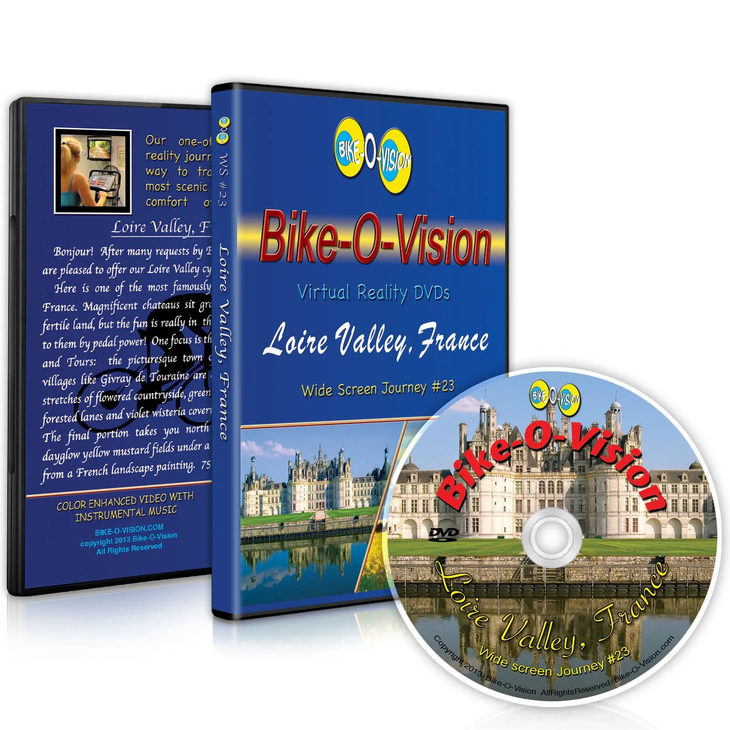 Bike-O-Vision Cycling Video- Loire Valley, France #23