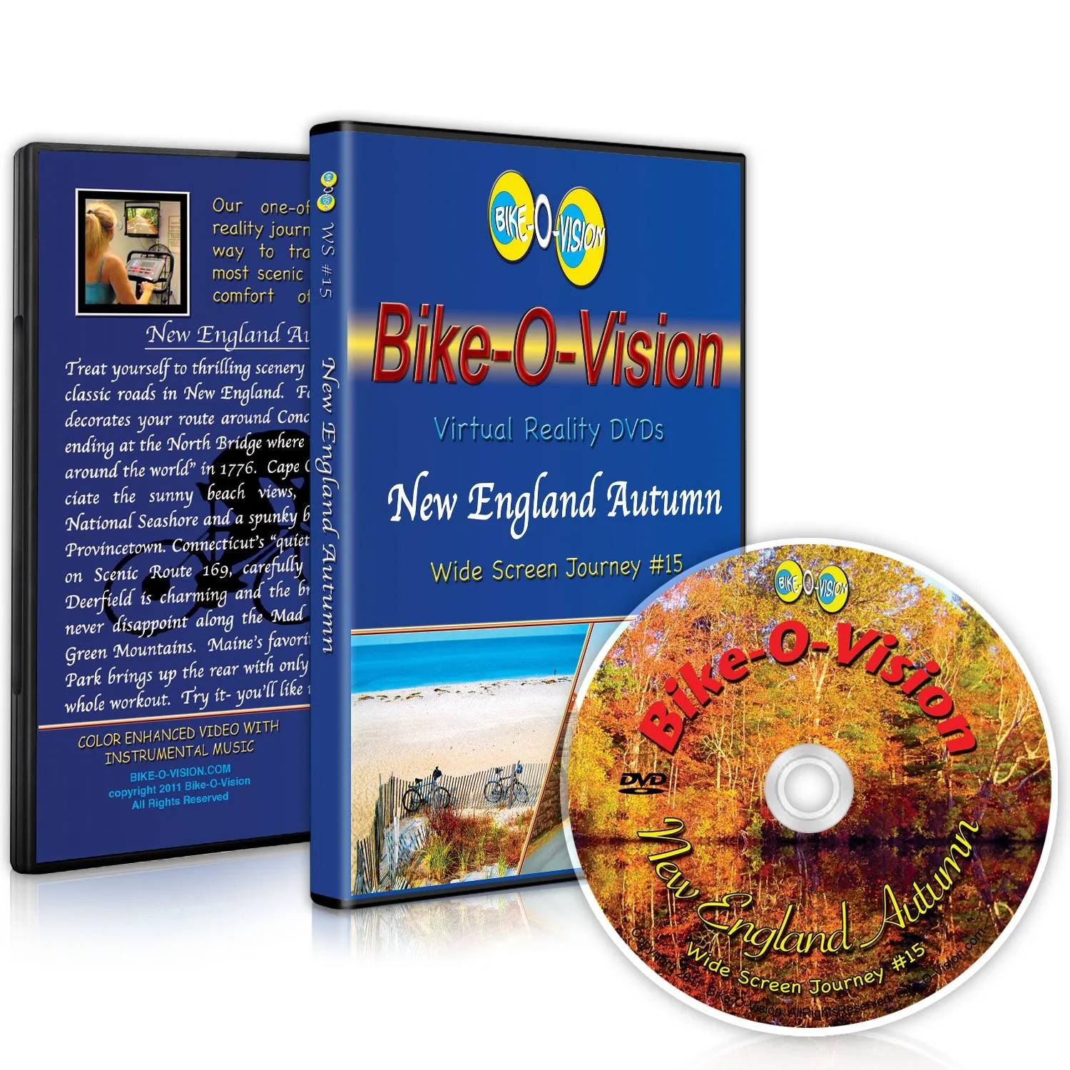 Bike-O-Vision Cycling Video- New England Autumn