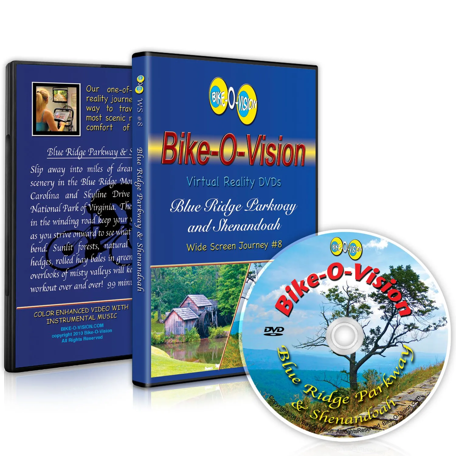 Bike-O-Vision Cycling Video Number Eight: Blue Ridge Parkway & Shenandoah