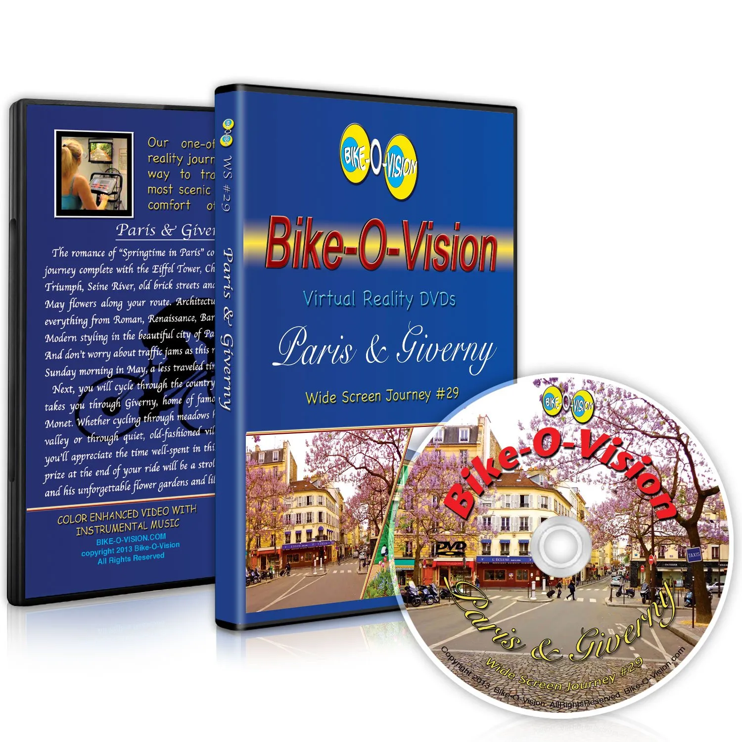 Bike-O-Vision Cycling Video: Paris & Giverny