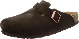 Birkenstock Boston Suede Clogs