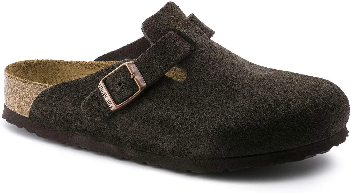 Birkenstock Boston Suede Clogs