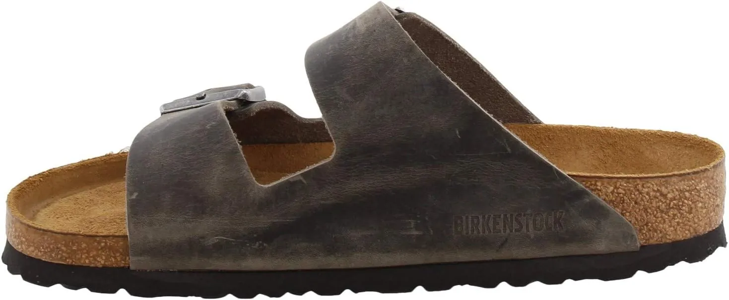 Birkenstock Men's Suede Soft Footbed Arizona Sandal