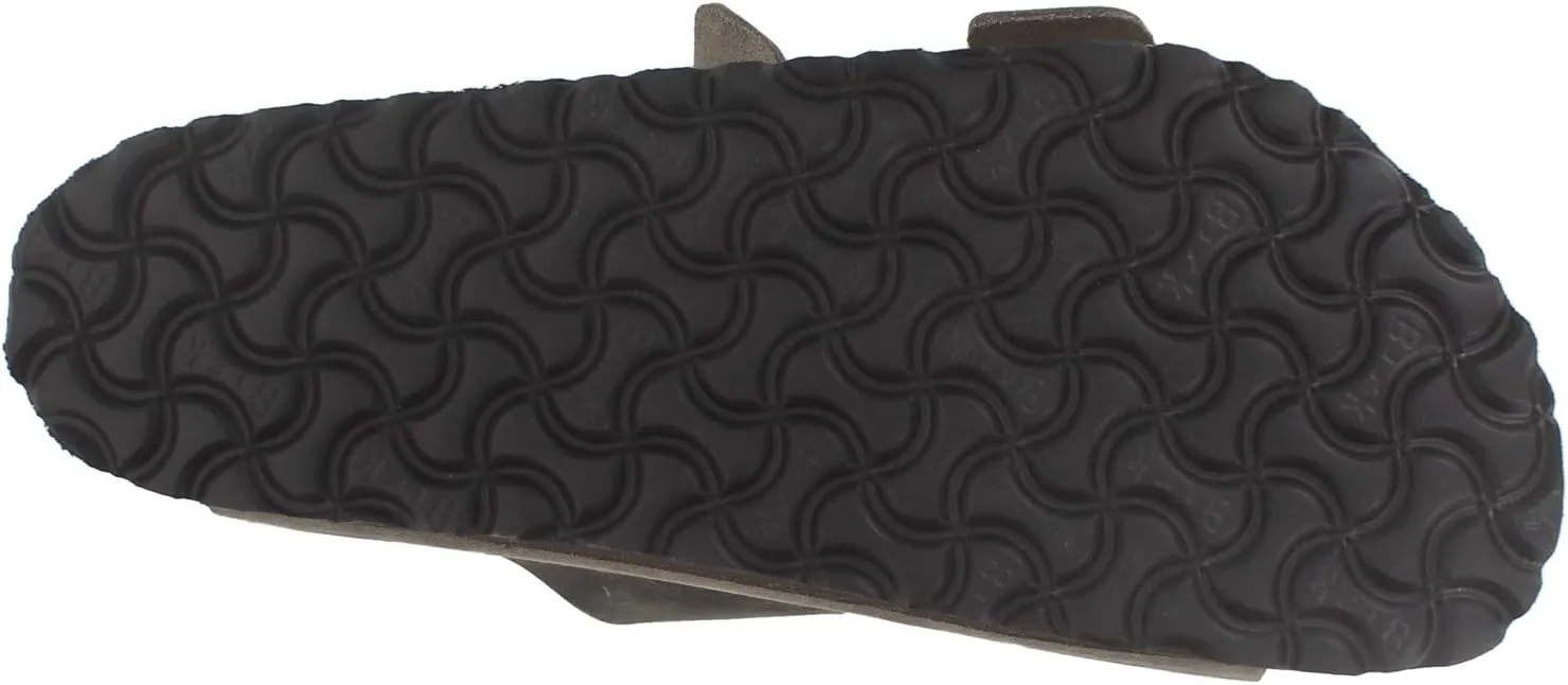 Birkenstock Men's Suede Soft Footbed Arizona Sandal