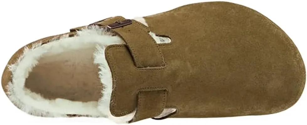 Birkenstock Unisex London Shearling Suede Shoes