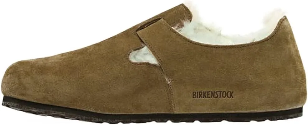 Birkenstock Unisex London Shearling Suede Shoes