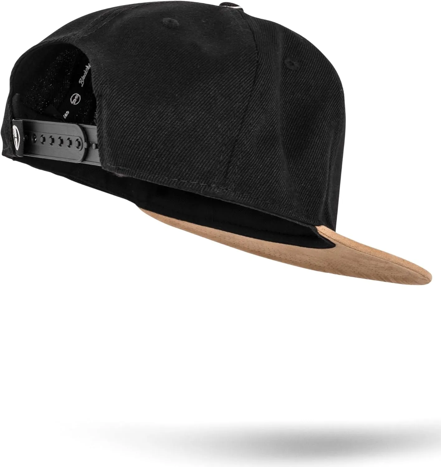 Blackskies Port Snapback Cap | Unisex Baseball Hat Cap Faux Suede Visor Suede