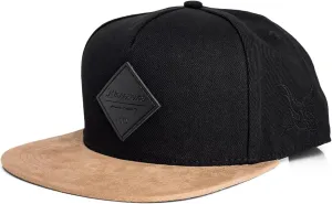 Blackskies Port Snapback Cap | Unisex Baseball Hat Cap Faux Suede Visor Suede