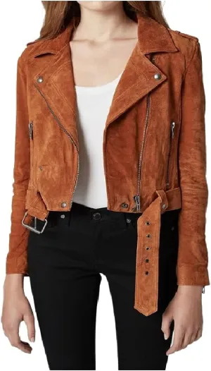 [BLANKNYC] Women's Suede Moto