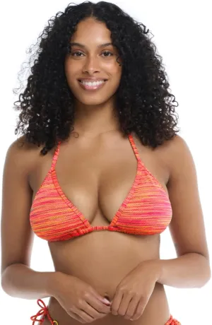 Body Glove Women's Standard DITA Triangle Slider Bikini Top Swimsuit