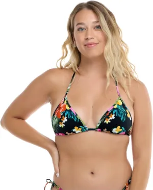 Body Glove Women's Standard DITA Triangle Slider Bikini Top Swimsuit