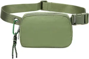Bovagu Crossbody, Duo Iris 57" Long Strap Crossbody Bag, Nylon Sporty Crossbody Bags for Women Men