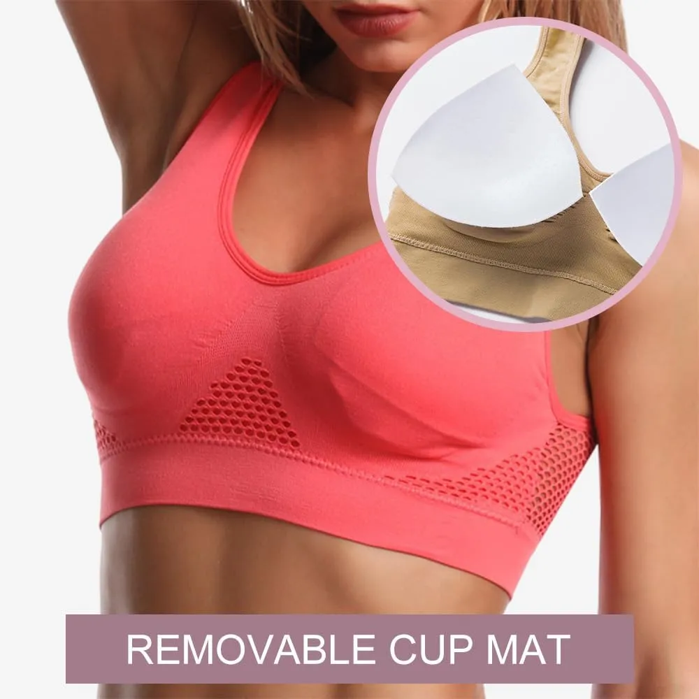 Breathable Cool Liftup Air Bra That Lift Up Sagging Breasts, 2024 New Women's Summer Ultra-Thin Comfort Bra