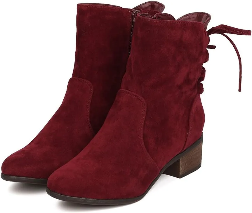Breckelle's Women Houston-14 Faux Suede