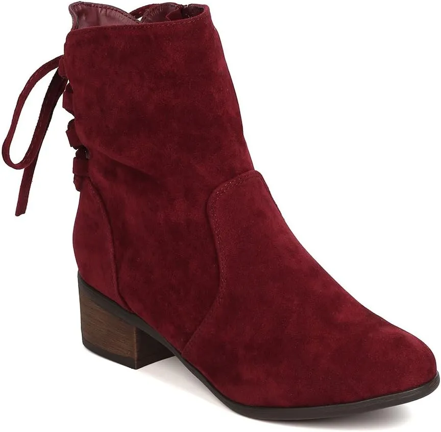 Breckelle's Women Houston-14 Faux Suede