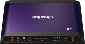Brightsign XT1145 Powerful Ultra-thin Player Delivering The Video From 1080p To 8k60p & Playing 3d Motion Graphics At High Frame Rates. Expanded I/o Package With Gb Ethernet Supporting