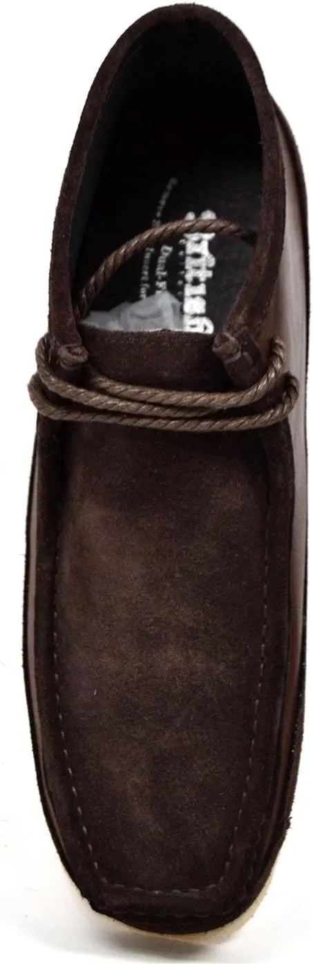 British Collection"Walkers Men Leather and Suede Lace Up