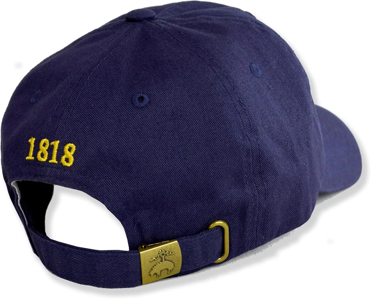 Brooks Brothers Men's Twill Cotton 1818 Embroidered Baseball Cap Hat,