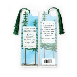Brother Tasseled Bookmark – Ecclesiastes 4:9-10