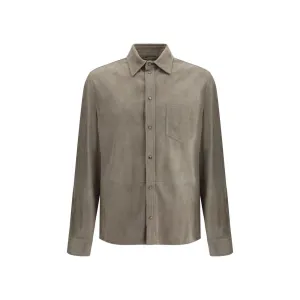 Brunello Cucinelli Suede Shirt