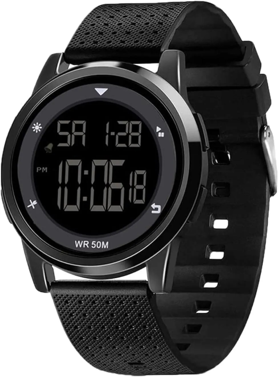 CakCity Digital Sports Waterproof Watch Stopwatch Alarm Military Time Ultra-Thin Men and Women Outdoor Watch