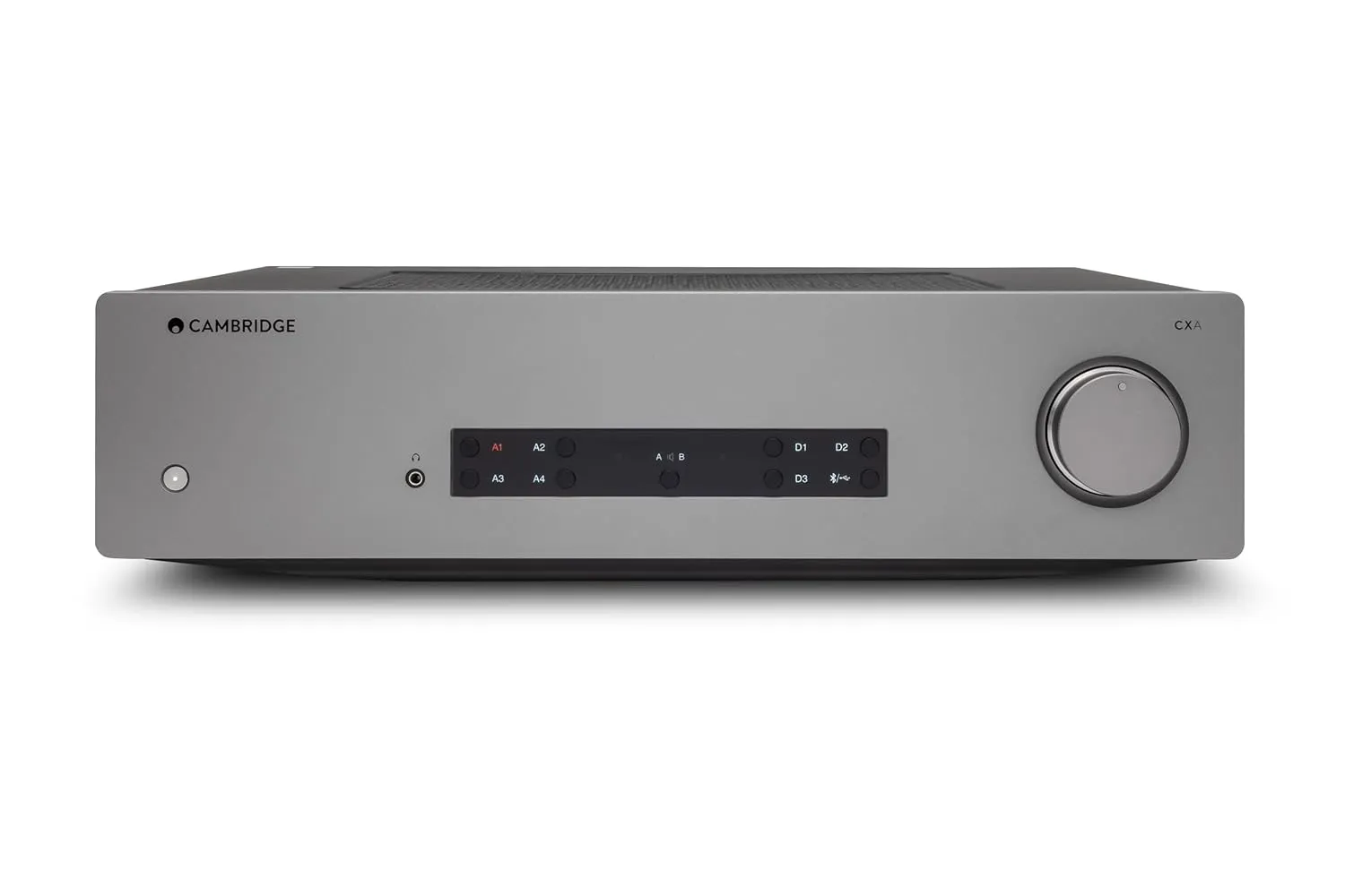 Cambridge Audio CXA81 MkII - 80 Watt Separate Integrated Stereo Amplifier HiFi System Featuring Bluetooth aptX HD and ESS Sabre DAC - Lunar Grey
