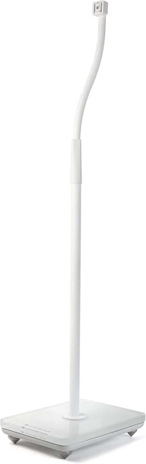 Cambridge Audio Minx 600P Adjustable Speaker Stands | Adjusts from 27.75-inch to 43.5-inch | White (Pair)
