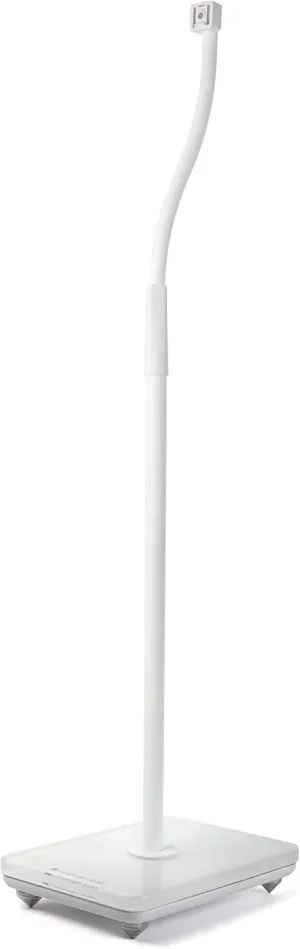 Cambridge Audio Minx 600P Adjustable Speaker Stands | Adjusts from 27.75-inch to 43.5-inch | White (Pair)