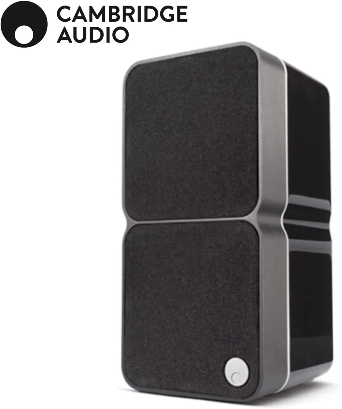 Cambridge Audio Minx Min 22 Bookshelf Satellite Speaker (Each) with 4th Generation BMR Technology (Black)