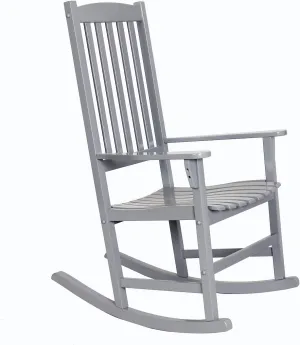 Cambridge Casual Bentley Porch Rocking Chair, Slate Gray