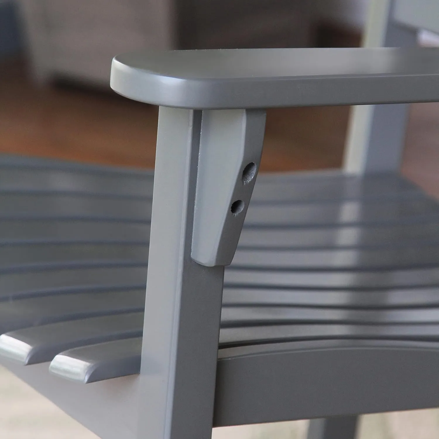 Cambridge Casual Bentley Porch Rocking Chair, Slate Gray