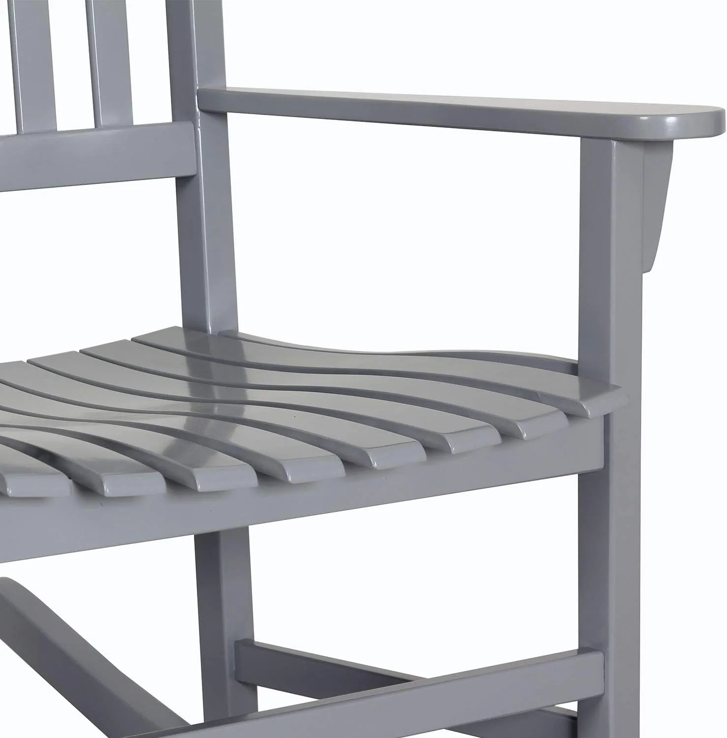 Cambridge Casual Bentley Porch Rocking Chair, Slate Gray