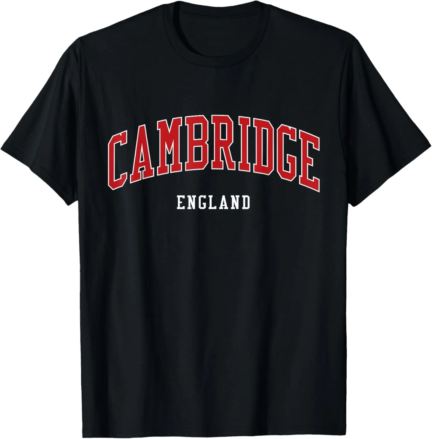 Cambridge England College University Style T-Shirt