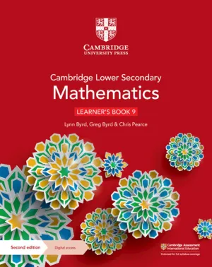 Cambridge Lower Secondary Mathematics Learner's Book 9 with Digital Access (1 Year) (Cambridge Lower Secondary Maths) 2nd Edition