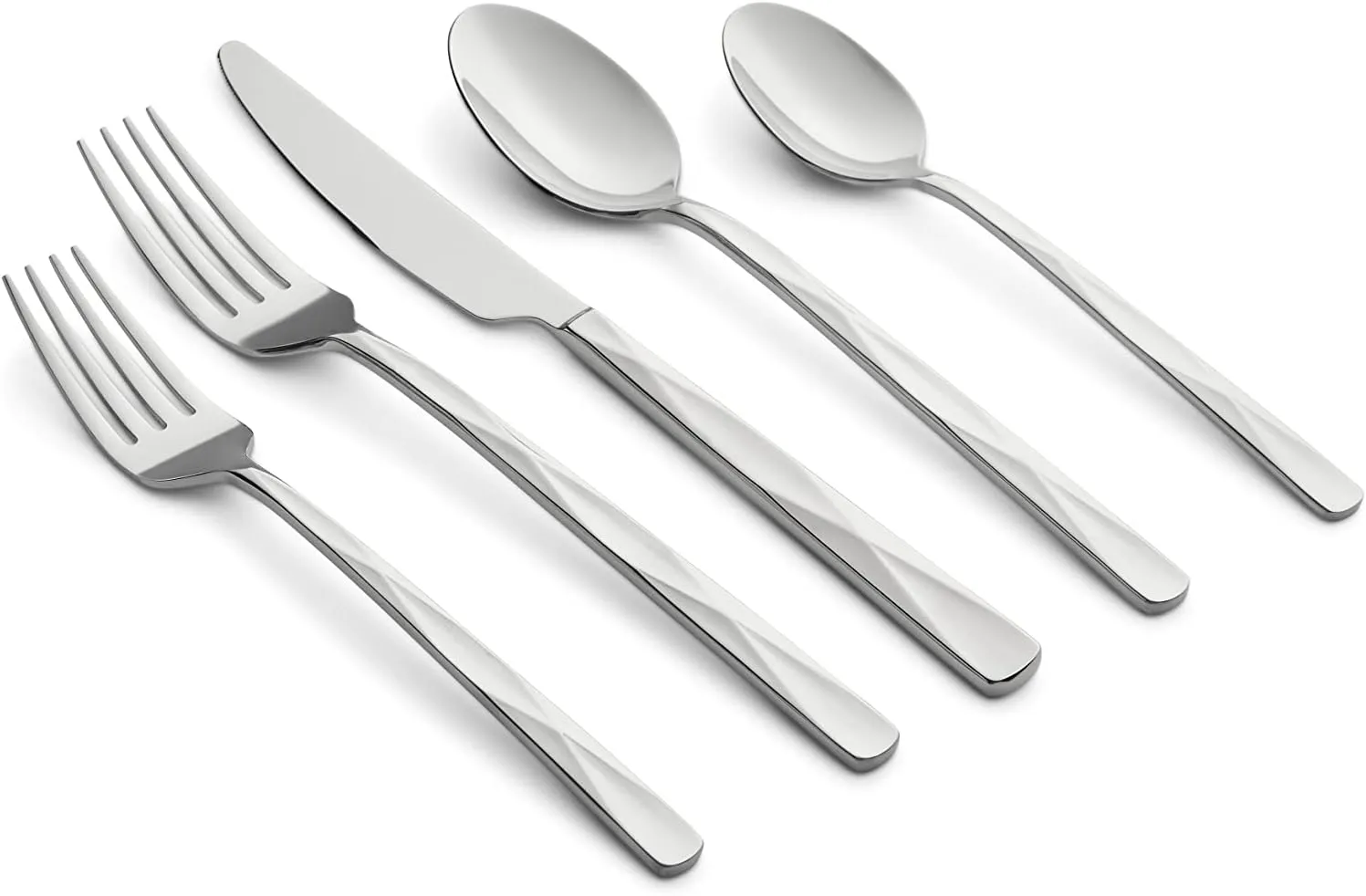 Cambridge Mirror 20-Piece Ayden Flatware Set, Service for 4