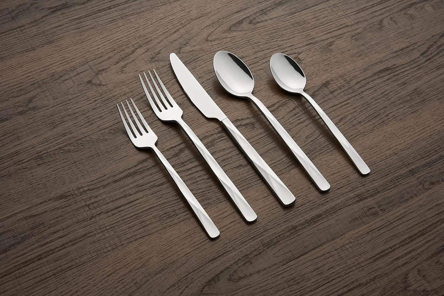 Cambridge Mirror 20-Piece Ayden Flatware Set, Service for 4